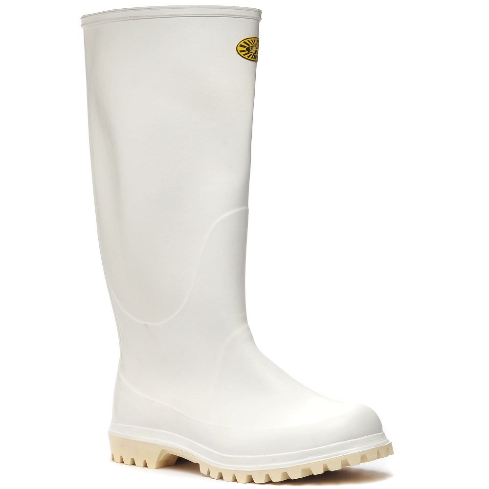 Superga 7324 Alpina White Rain Boots - Women's Shoes USA | US0430396